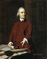 サミュエル・アダムスの植民地時代のニューイングランドの肖像画 ジョン・シングルトン・コプリー